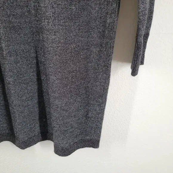 BCBG Generation Sweater Dress Tunic Metallic Gray Womens XS - Picture 5 of 9